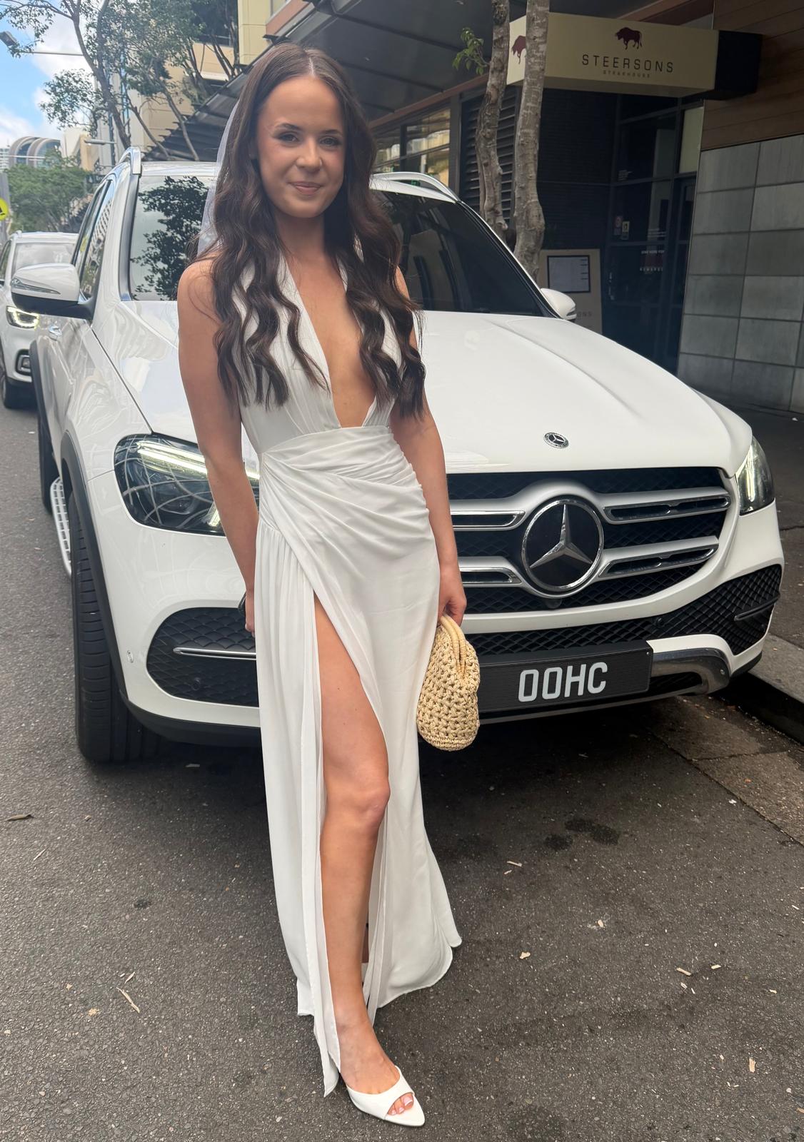 Wedding limo by Harmony Rides